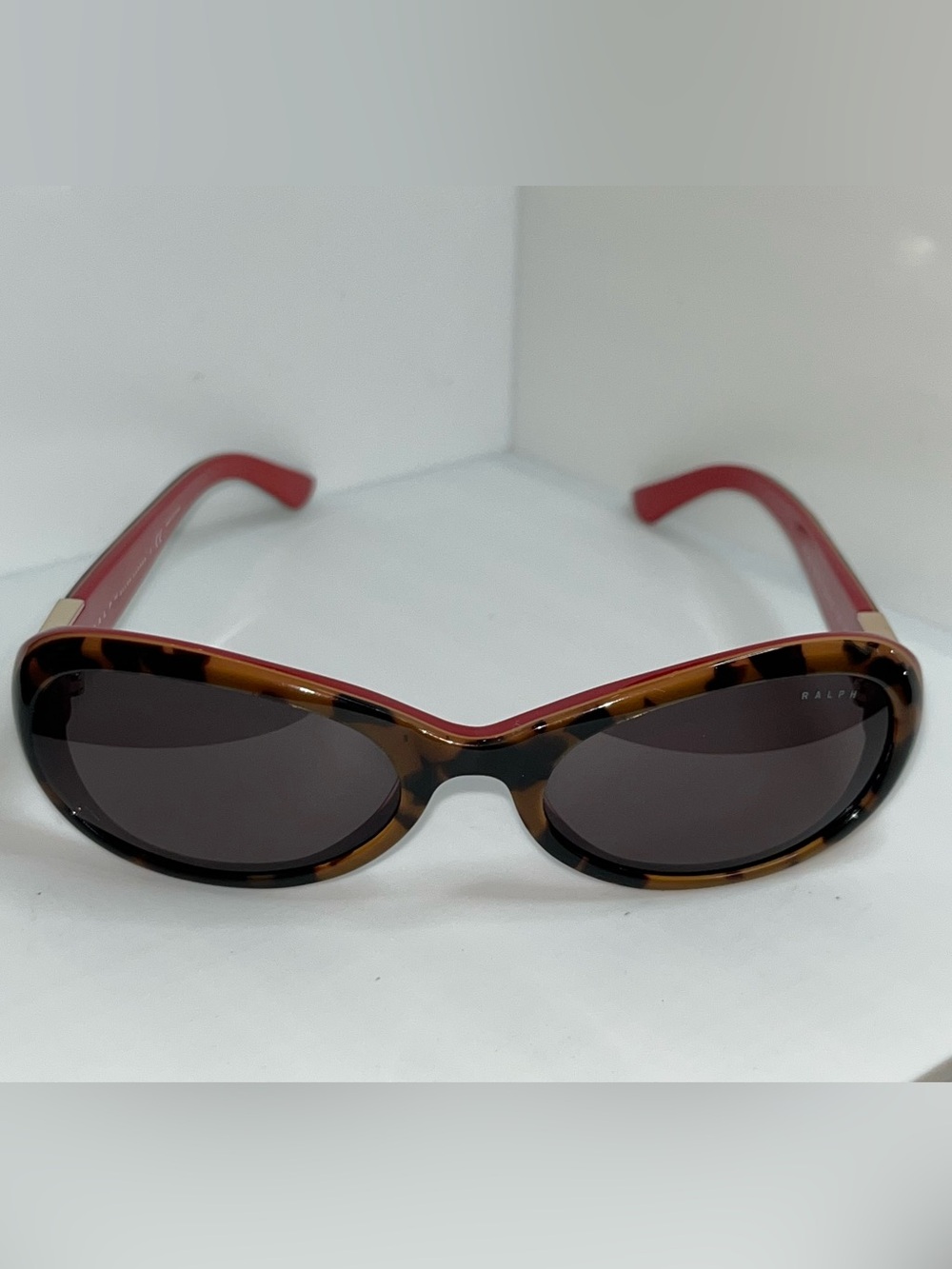 Ralph Lauren: Women’s Sunglasses Style RA5003 Animal Print & Dark Red Colors